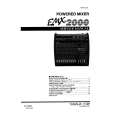 YAMAHA EMX2000 Manual de Servicio