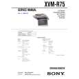 SONY XVMR75 Manual de Servicio