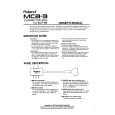ROLAND MCB-3 Manual de Usuario