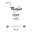 WHIRLPOOL GCG2901XSN1 Catálogo de piezas