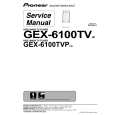 PIONEER GEX-6100TV Manual de Servicio