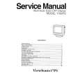 VIEWSONIC 17PS Manual de Servicio