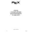 REX-ELECTROLUX FI5004NFF Manual de Usuario