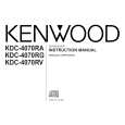 KENWOOD KDC-4070RV Manual de Usuario