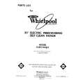 WHIRLPOOL RJE3750W2 Catálogo de piezas