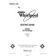 WHIRLPOOL LE5795XMW0 Catálogo de piezas