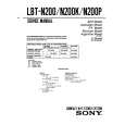 SONY LBT-N200P Manual de Servicio