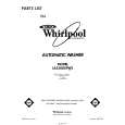 WHIRLPOOL LA5380XPW2 Catálogo de piezas