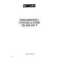 ZANUSSI ZR220/100T Manual de Usuario