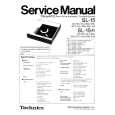 TECHNICS SL-15 Manual de Servicio
