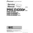PIONEER PRS-D4200F/XU/CN5 Manual de Servicio