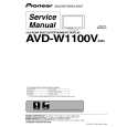 PIONEER AVD-W1100V/EW5 Manual de Servicio