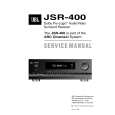 JBL JSR-400 Manual de Servicio