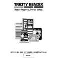 TRICITY BENDIX DH085 Manual de Usuario