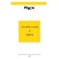 REX-ELECTROLUX RC95G Manual de Usuario