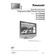 PANASONIC TH-37PA40E Manual de Usuario