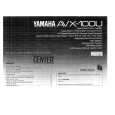 YAMAHA AVX-100U Manual de Usuario