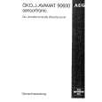 AEG LAV90600 Manual de Usuario