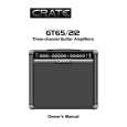 CRATE GT212 Manual de Usuario