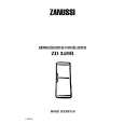 ZANUSSI ZD34/9R Manual de Usuario