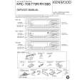KENWOOD KRC709 Manual de Servicio