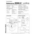 INFINITY REFERENCE20002 Manual de Servicio