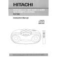 HITACHI CX76G Manual de Usuario