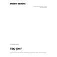 TRICITY BENDIX TBC 650F Manual de Usuario