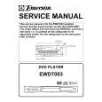 EMERSON EWD7003 Manual de Servicio