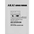 AKAI AX-810 Manual de Servicio