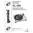 GEMINI XL-300 Manual de Usuario