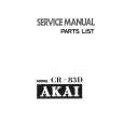 AKAI CR-83D Manual de Servicio