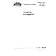 BEON CTV1405R Manual de Servicio