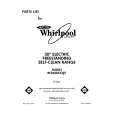 WHIRLPOOL RF3600XXN1 Catálogo de piezas