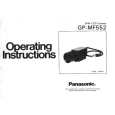 PANASONIC GPMF552 Manual de Usuario