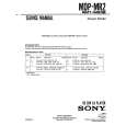 SONY MDP-MR2 Manual de Servicio
