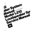 HARMAN KARDON L212 Manual de Servicio