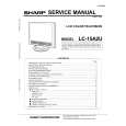 SHARP LC15A2U Manual de Servicio