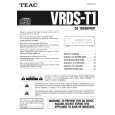 TEAC VRDST1 Manual de Usuario TEAC VRDST1 Manual de Usuario