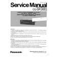 PANASONIC CQDP26EG Manual de Servicio