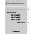 PIONEER DEH-2460R/XM/EW Manual de Usuario