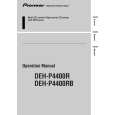PIONEER DEH-P4400R/X1P/EW Manual de Usuario