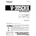 TEAC V395CHX Manual de Usuario