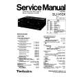 TECHNICS SUV10X Manual de Servicio
