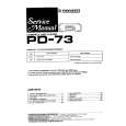 PIONEER PD-73 Manual de Servicio