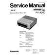 PANASONIC PVA200 Manual de Servicio