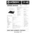 HITACHI HT-460 Manual de Servicio