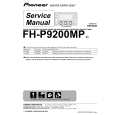 PIONEER FH-P9200MP/ES Manual de Servicio