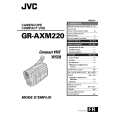 JVC GR-AXM220UC Manual de Usuario