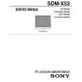 SONY SDMX53 Manual de Servicio